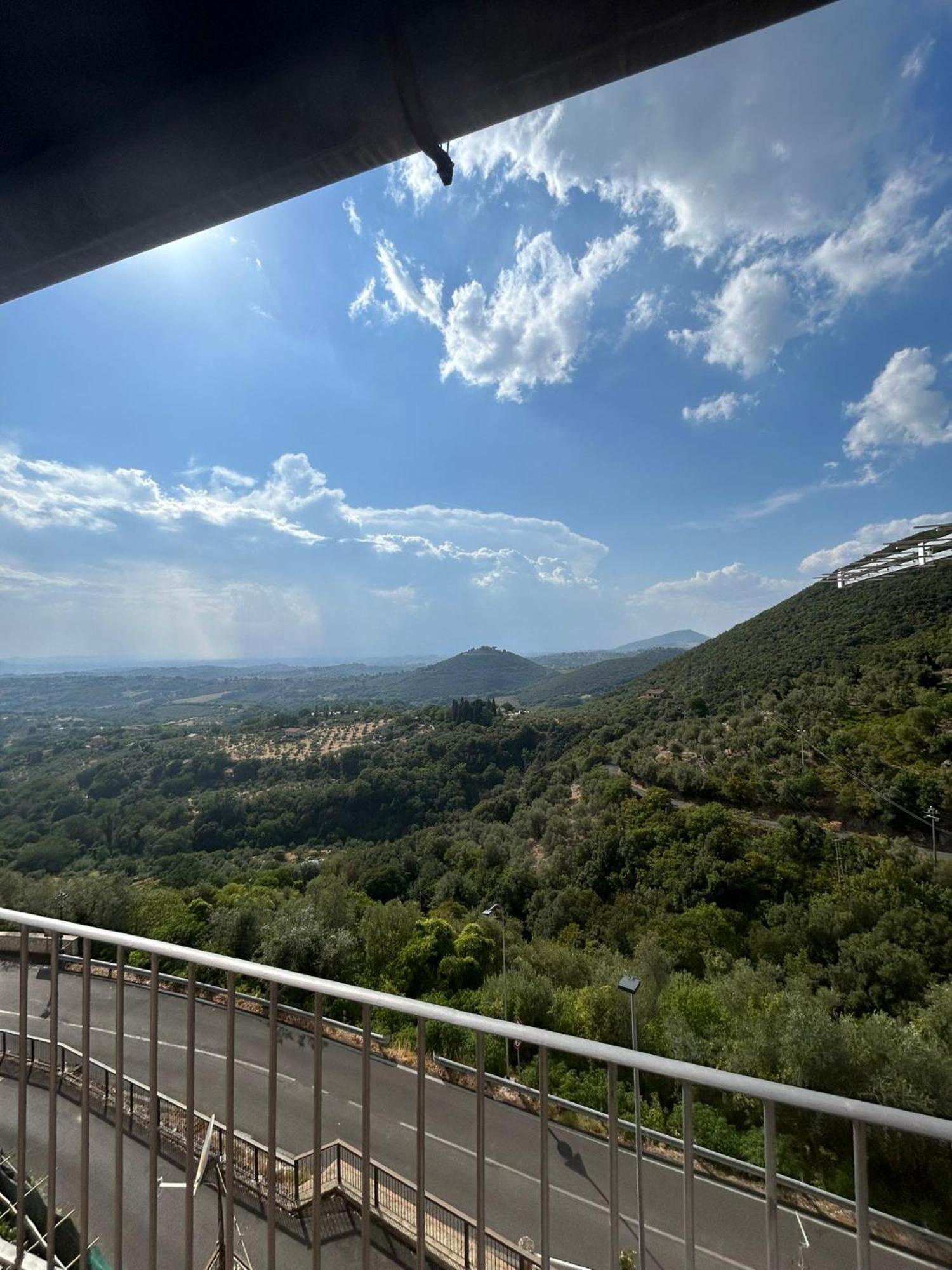 Ferienwohnung La Casa Della Rocca Roccantica Exterior foto