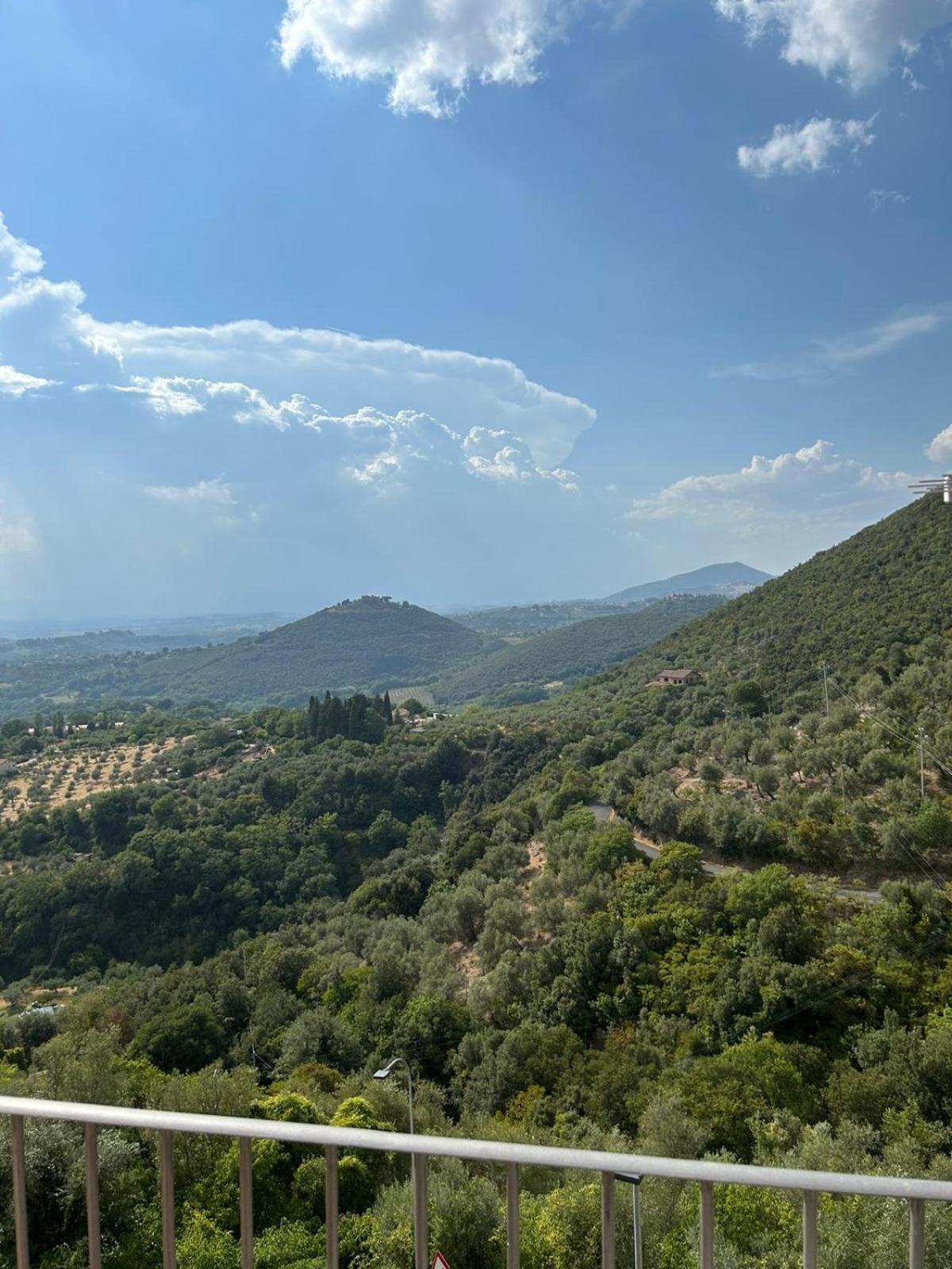Ferienwohnung La Casa Della Rocca Roccantica Exterior foto