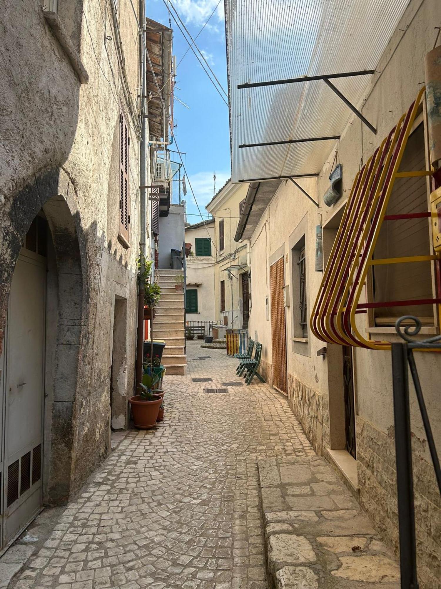 Ferienwohnung La Casa Della Rocca Roccantica Exterior foto